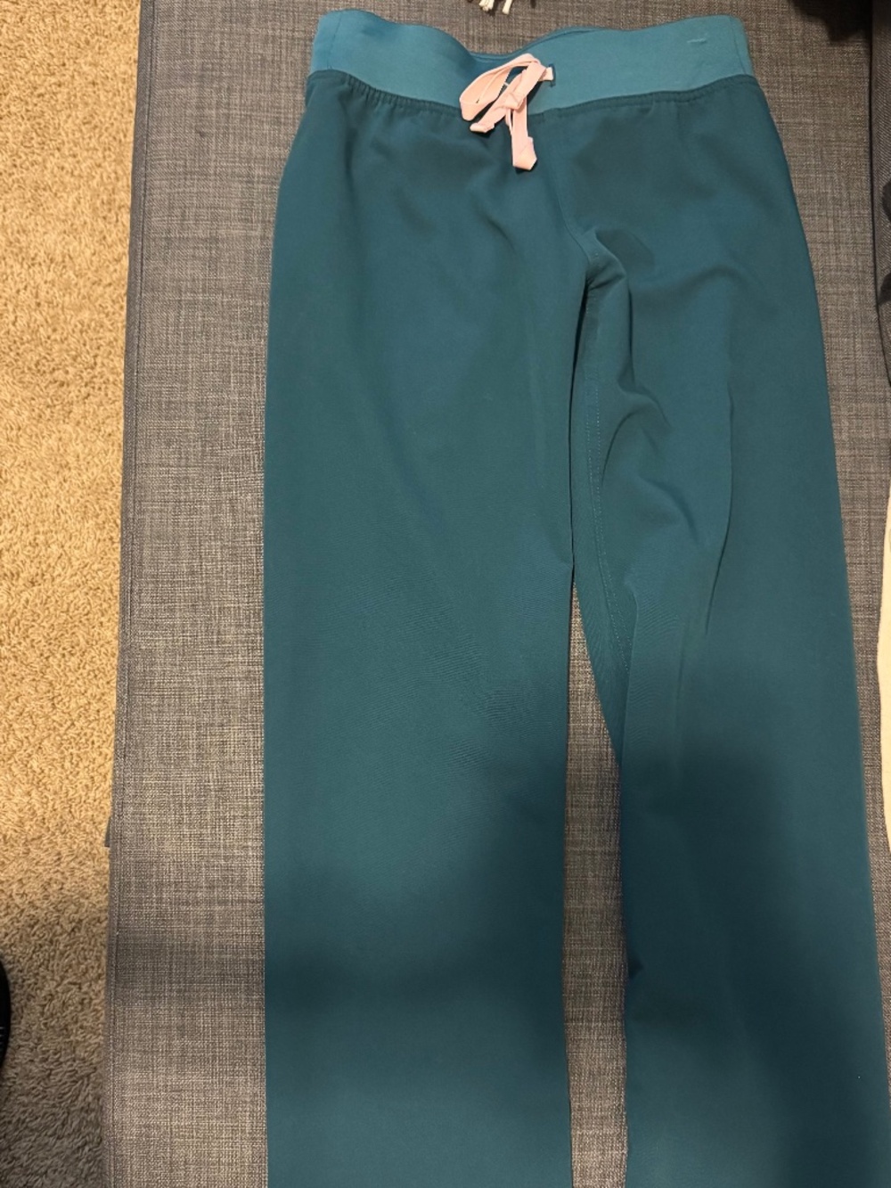 Figs Livingston high rise straight leg pants